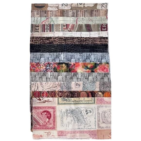 Eclectic Elements Layer Cake by Tim Holtz 10in Squares 24pcs - Picture 2 of 7